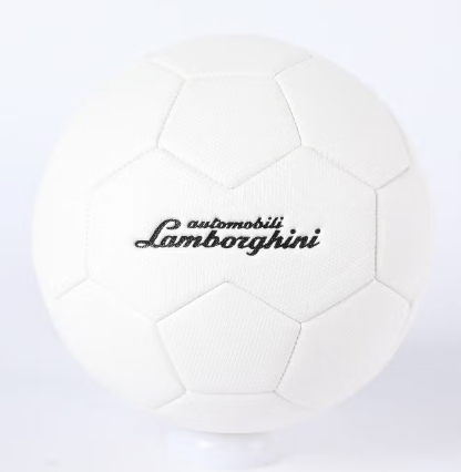 Lamborghini 2 Machine Sewing Pvc Soccer Ball - White - Marah Kids