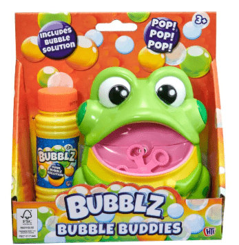 Hti Bubblz - Bubble Buddies - Frog - Marah Kids