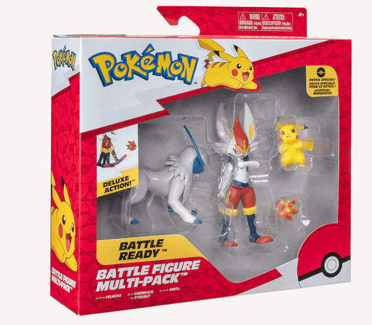 Jaswar - Pokemon Battle Figure Multi 3Pack - Marah Kids