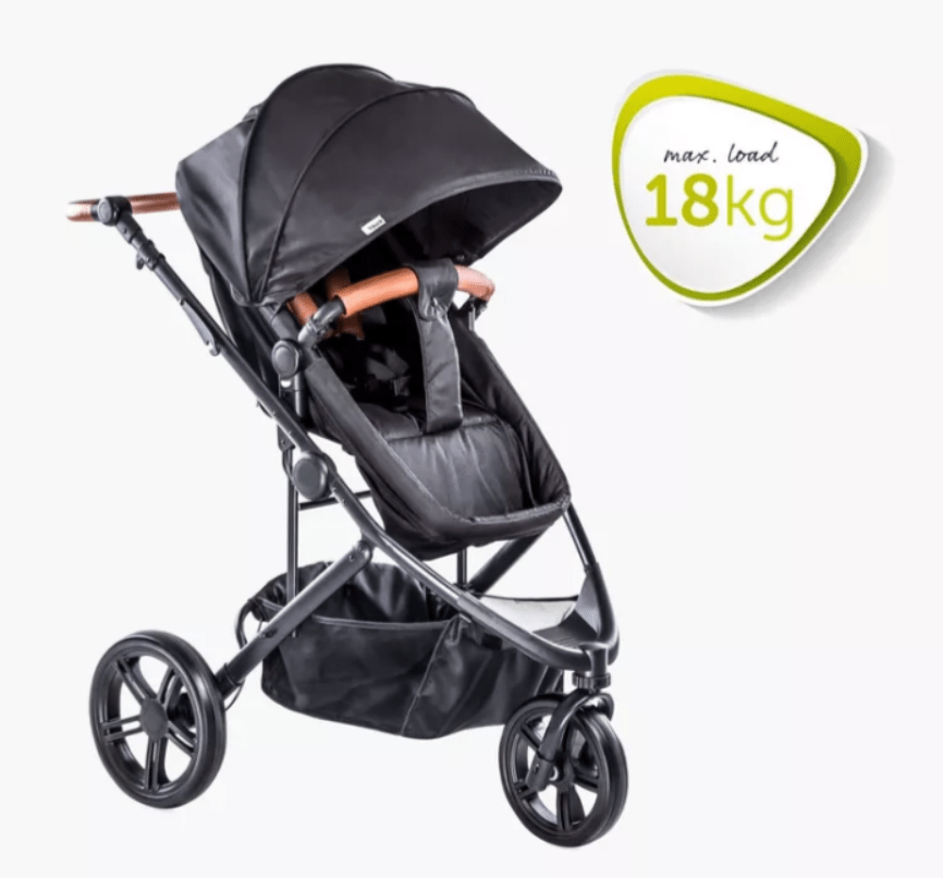 Hauck - Pacific 3 Shop N Drive Stroller set - Caviar - Marah Kids