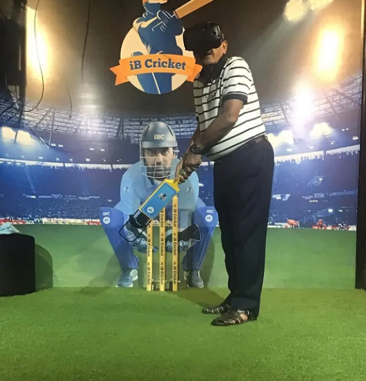 Merlin Vr Cricket Home Edition Including Ib Cricket Bat +Oculus Meta Quest 3S Virtual Reality 256 Gb + Batman Arkham Shadow Game - Marah Kids