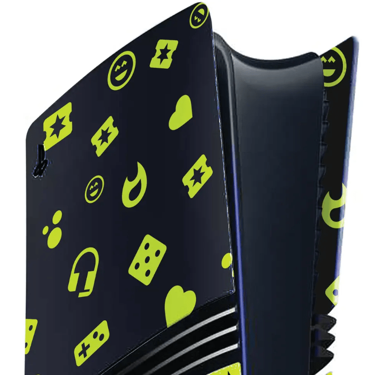 Merlin Craft Customized Painted Playstation 5 Pro Digital Console The Rocker - Marah Kids