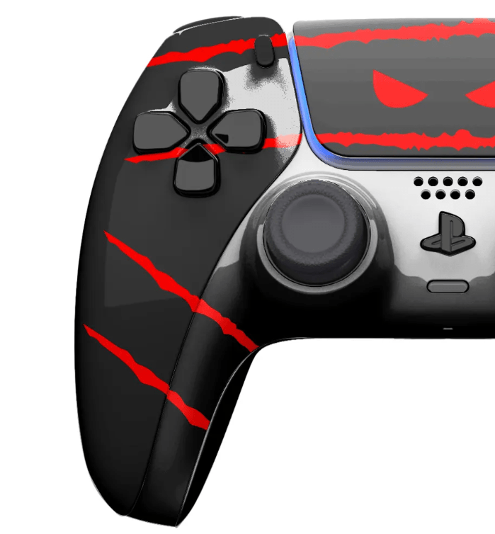 Merlin Craft Customized Sony Dual Sense Gaming Controller For Ps5 & Ps5 Slim - The Clows - Marah Kids