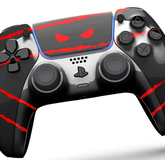 Merlin Craft Customized Sony Dual Sense Gaming Controller For Ps5 & Ps5 Slim - The Clows - Marah Kids