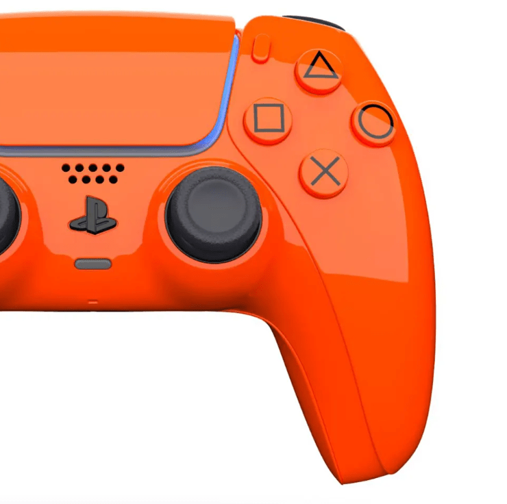 Merlin Craft Customized Sony Dual Sense Gaming Controller For Ps5 & Ps5 Slim - Aerospace - Marah Kids