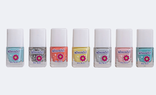 Shush 7 Pcs Nail Polish Set - Marah Kids
