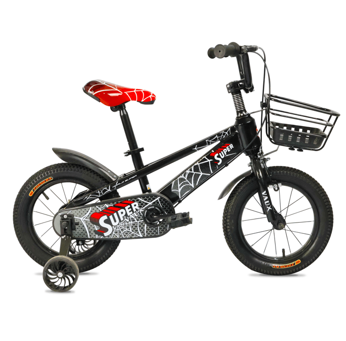 VAUX Super Vaux 16" Kids Bike - Black - Marah Kids