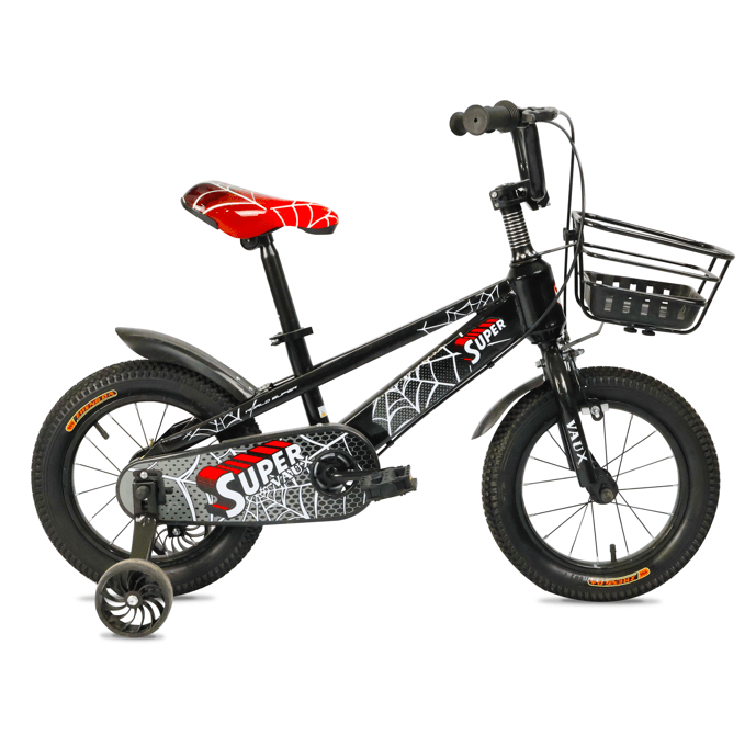 VAUX Super Vaux 16" Kids Bike - Black - Marah Kids