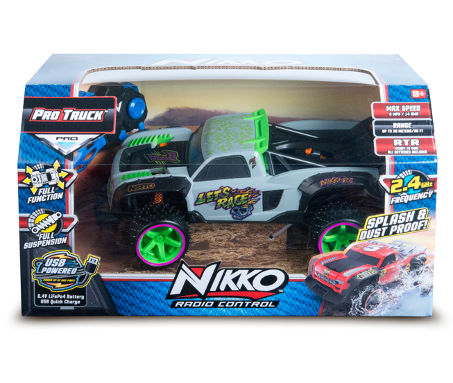 Nikko Remote Control Pro Truck 12-Inch Battery Operated - Assorted