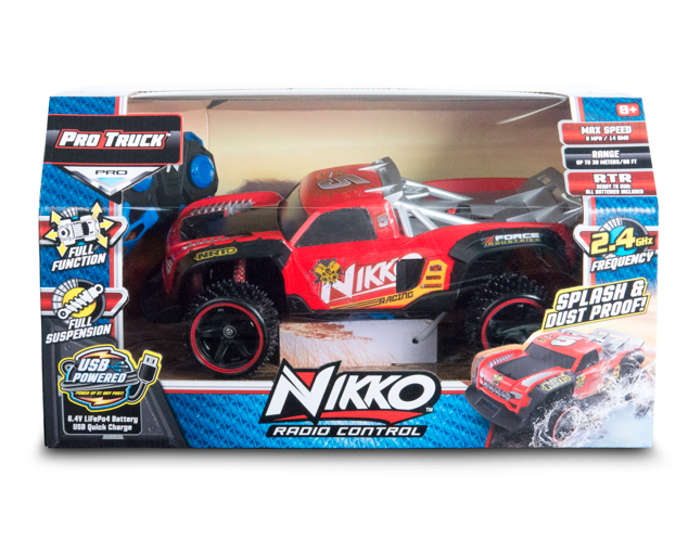 Nikko Remote Control Pro Truck 12-Inch Battery Operated - Assorted