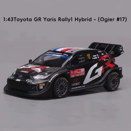 Bburago 1:43 Race (Coll. A) - 2024 Toyota Gr Yaris Rally 1 Hybrid Wrc - Ogier 17 - Marah Kids