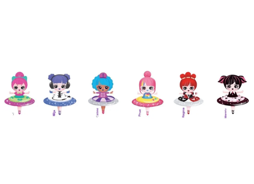 Twiky - Spinning Top 6Cm Cdu12 W1 Woc Assorted - Marah Kids
