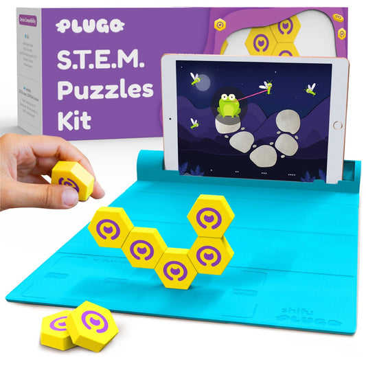 Plugo Connecto | Building Magnetic Tile Toy - Marah Kids