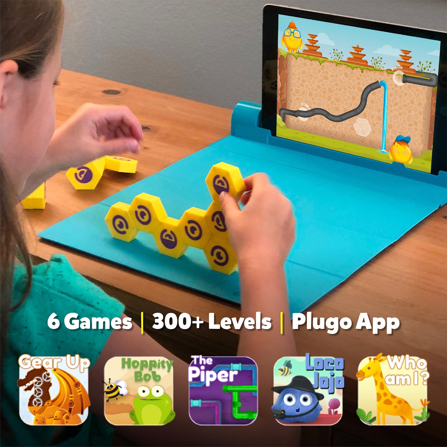 Plugo Connecto | Building Magnetic Tile Toy - Marah Kids