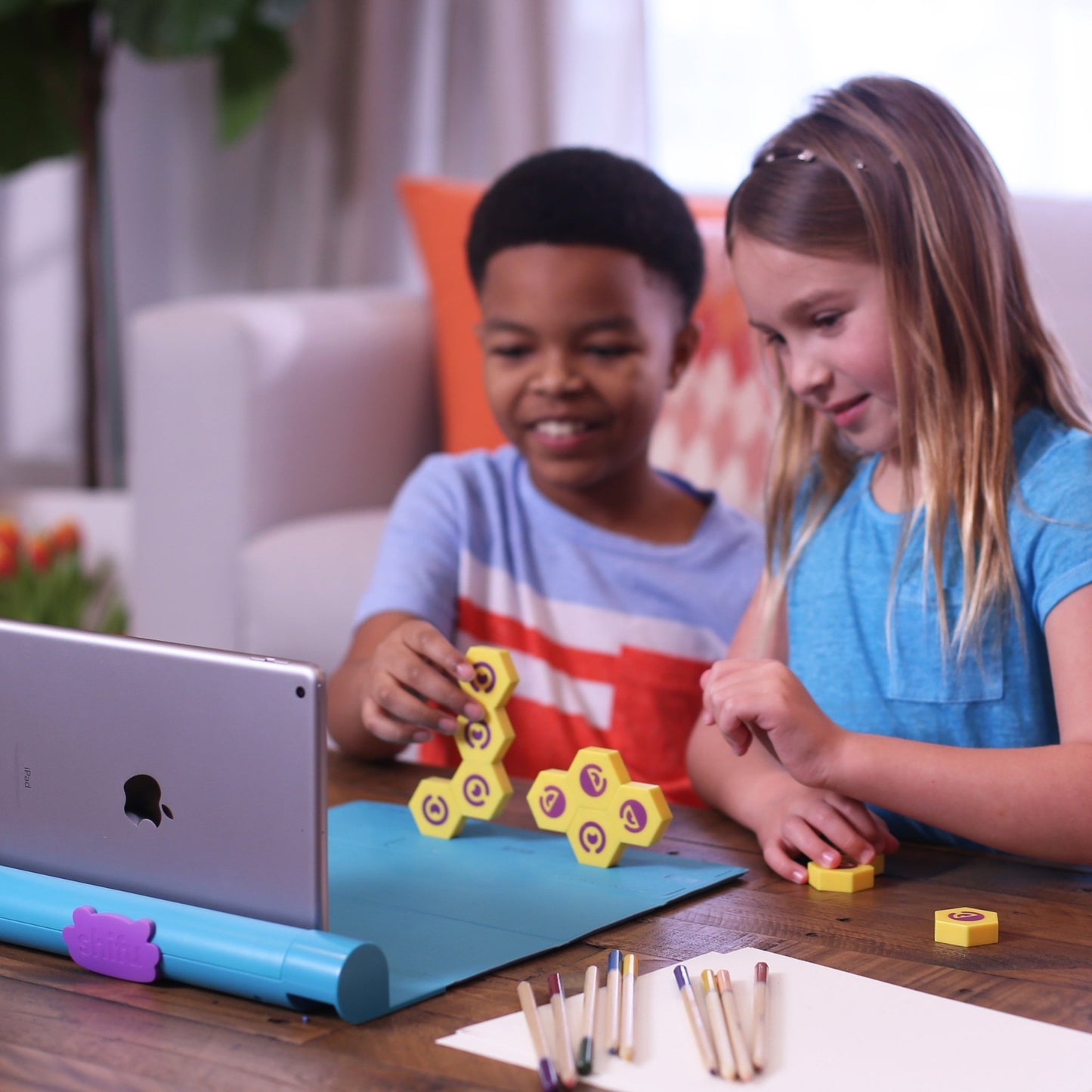 Plugo Connecto | Building Magnetic Tile Toy - Marah Kids