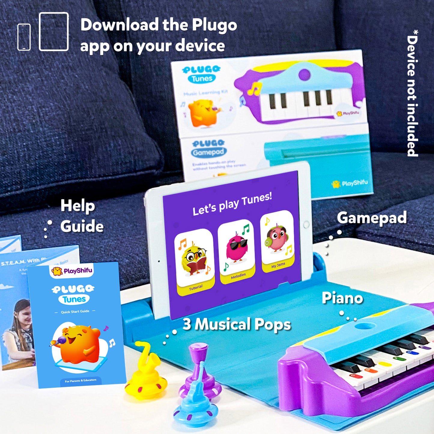 Plugo Tunes Music Learning Kit - Marah Kids