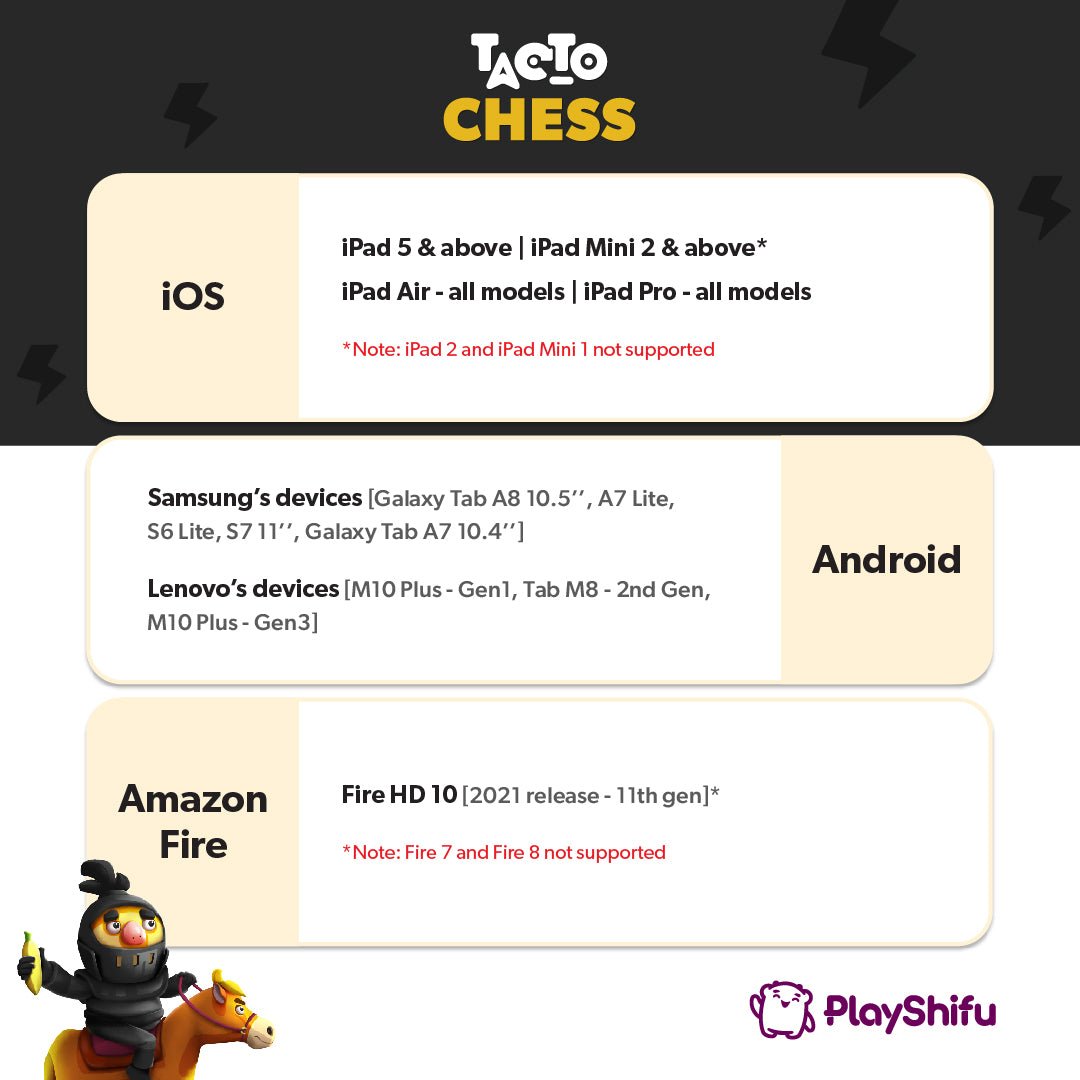 Playshifu Tacto Chess - Marah Kids