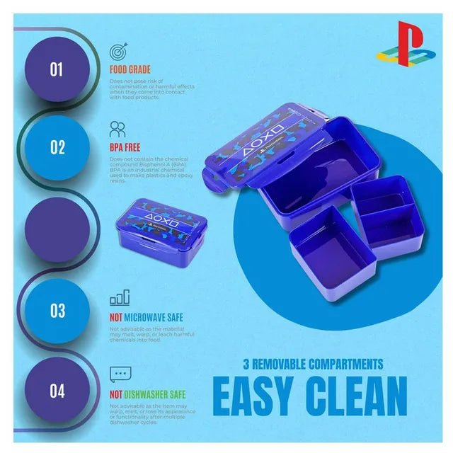 SONY PLASTATION PLAY IN CAMO LUNCH BOX - Marah Kids