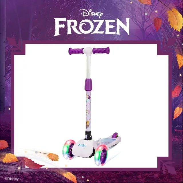 Disney Frozen 3 - Wheel Scooter With Lights (Multiple Light Modes) - Marah Kids
