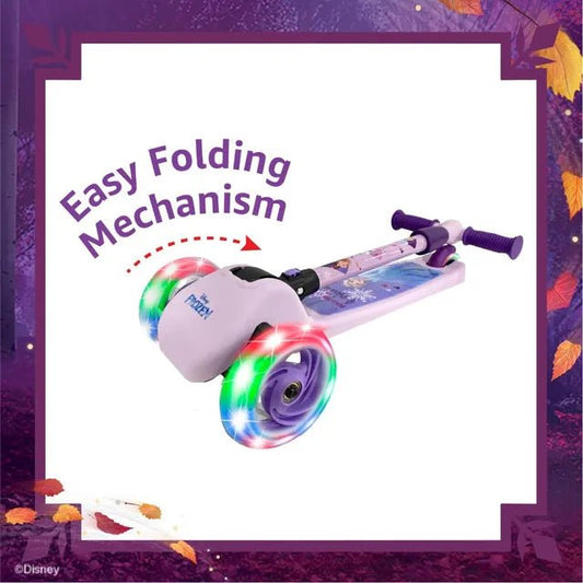 Disney Frozen 3 - Wheel Scooter With Lights (Multiple Light Modes) - Marah Kids