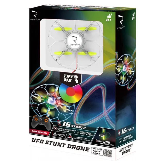 Syma - Revolt - 4 - Channel Auto Hover Rc Stunt Drone - Marah Kids