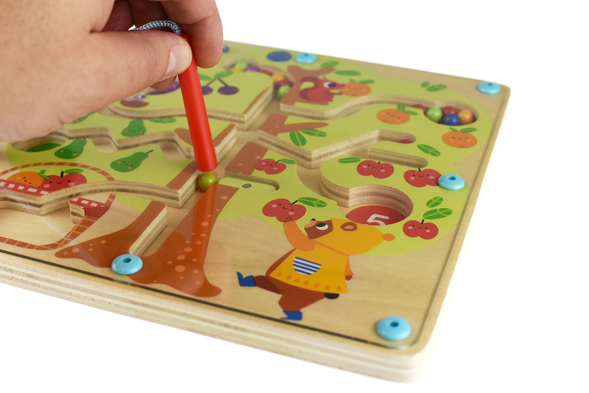 TOOKY TOY Magnetic Maze - Apple Tree - Marah Kids