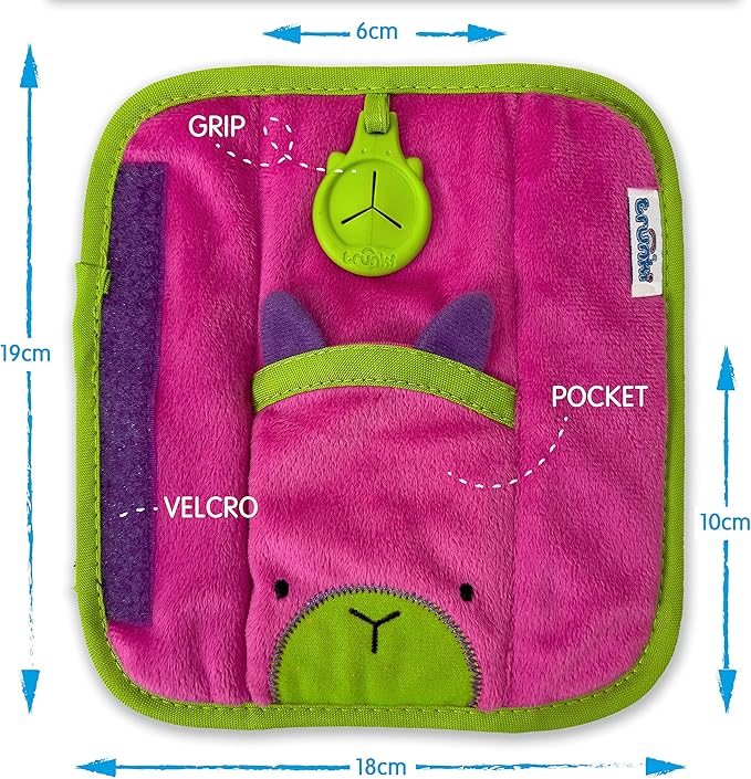 Trunki Seat Belt Pads - Pink: Comfy Kids Seatbelt Cover for Car & Pram - Marah Kids