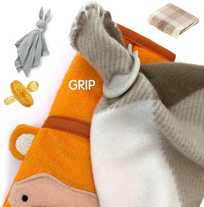 Trunki Seat Belt Pads - Mylo Monkey: Comfy Kids Seatbelt Cover, Orange - Marah Kids