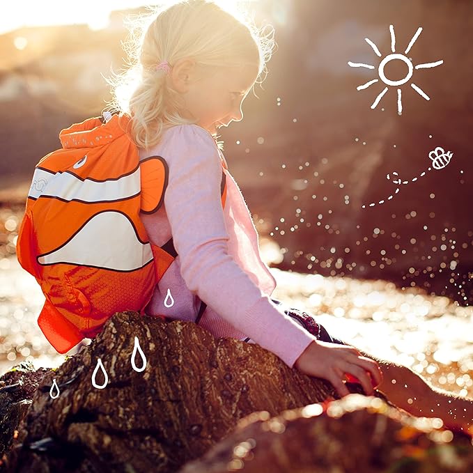 Trunki Paddlepak Waterproof Kids Swim Bag | Chuckles Clown Fish