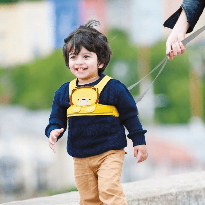 Trunki ToddlePak Baby Walking Reins & Safety Harness | Felix Fox Yellow - Marah Kids