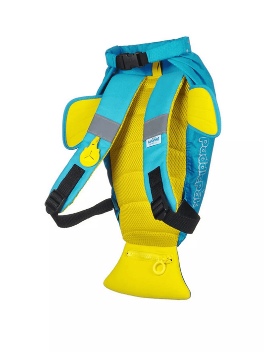Trunki PaddlePak Waterproof Kids Swim Bag - Coral Tropical Fish (Blue) - Marah Kids