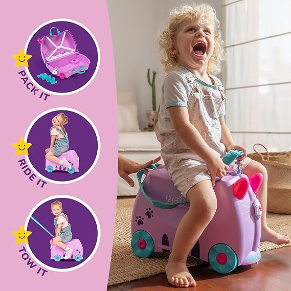 Trunki Harley The Ladybug Ride On Suitcase Red TI0092 - GB01 - Marah Kids