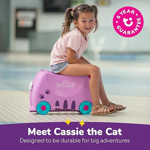 Trunki Harley The Ladybug Ride On Suitcase Red TI0092 - GB01 - Marah Kids