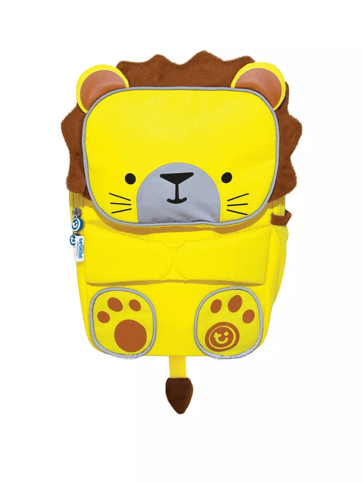 Trunki Toddler Backpack - Leeroy Lion: High Visibility Pre - School Rucksack, Yellow - Marah Kids