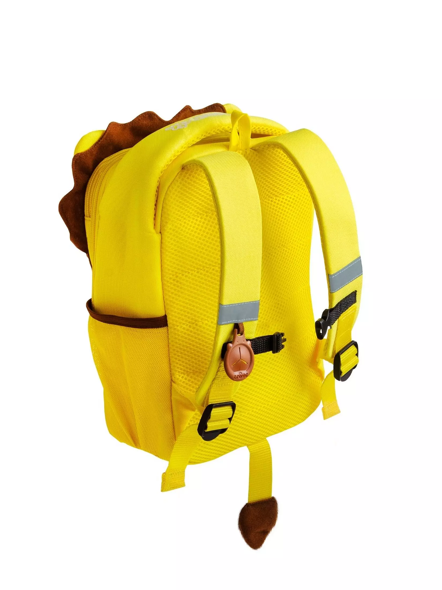 Trunki Toddler Backpack - Leeroy Lion: High Visibility Pre-School Rucksack, Yellow