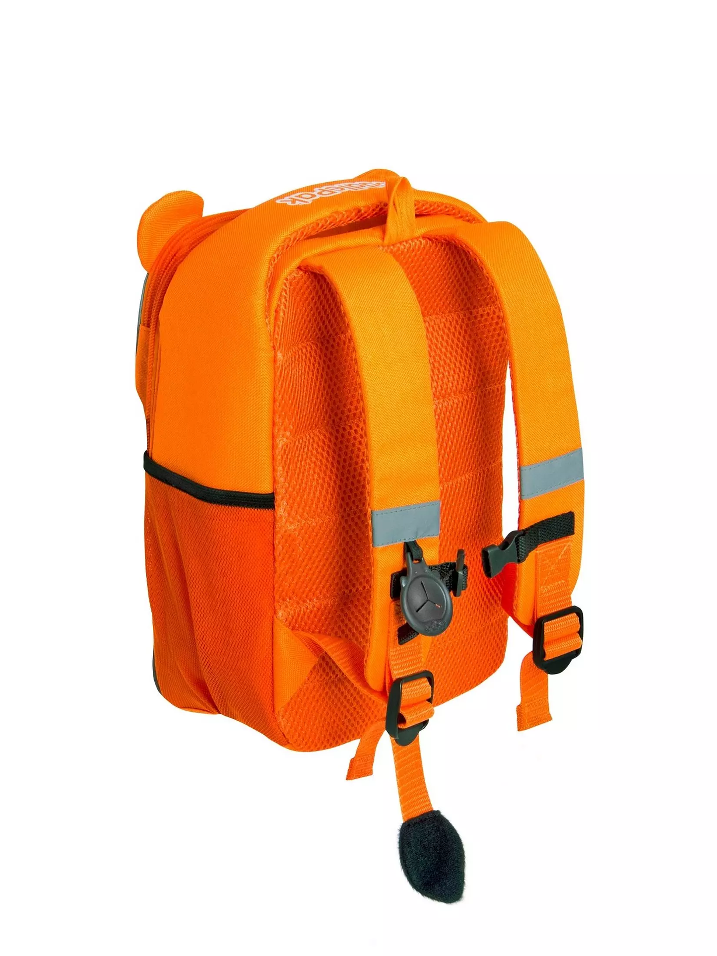 Trunki Toddler Backpack - Tipu Tiger: High Visibility Pre-School Rucksack, Orange