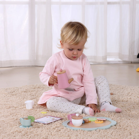 Tooky Toys Afternoon Tea Set pretend play kitchen set - view 2 | Marah Kids