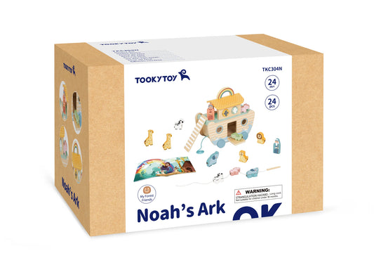 TOOKY TOY Wooden Ark - Marah Kids