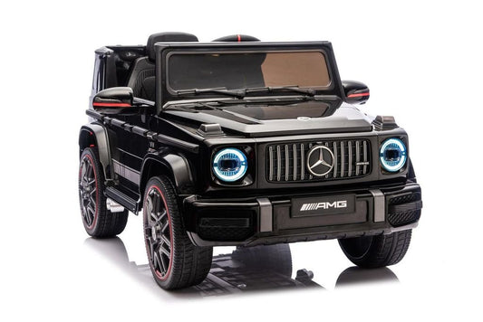 MERCEDES BENZ G63 AMG 12V RIDE - ON | 2 MOTORS | EVA WHEELS | LEATHER SEAT | BLACK - Marah Kids