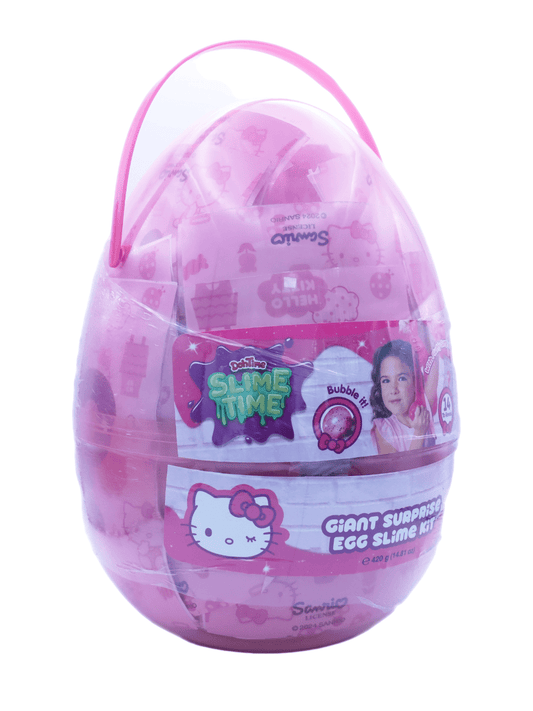 SLIMETIME H.KITTY GIANT SURP. EGG KIT - Marah Kids