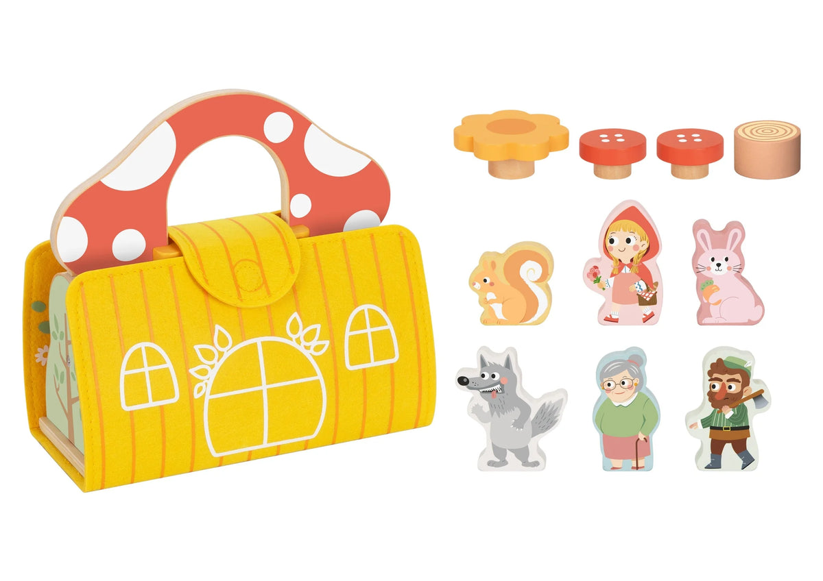 TOOKY TOY Little Red Riding Hood Play Set - Marah Kids