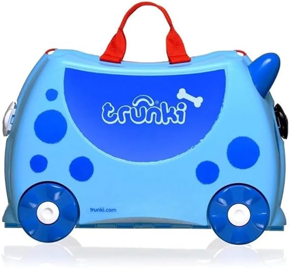 Trunki Ride - On Suitcase - Terrance Fire Engine: Toy Gift for 3 - Year - Old Boys - Marah Kids