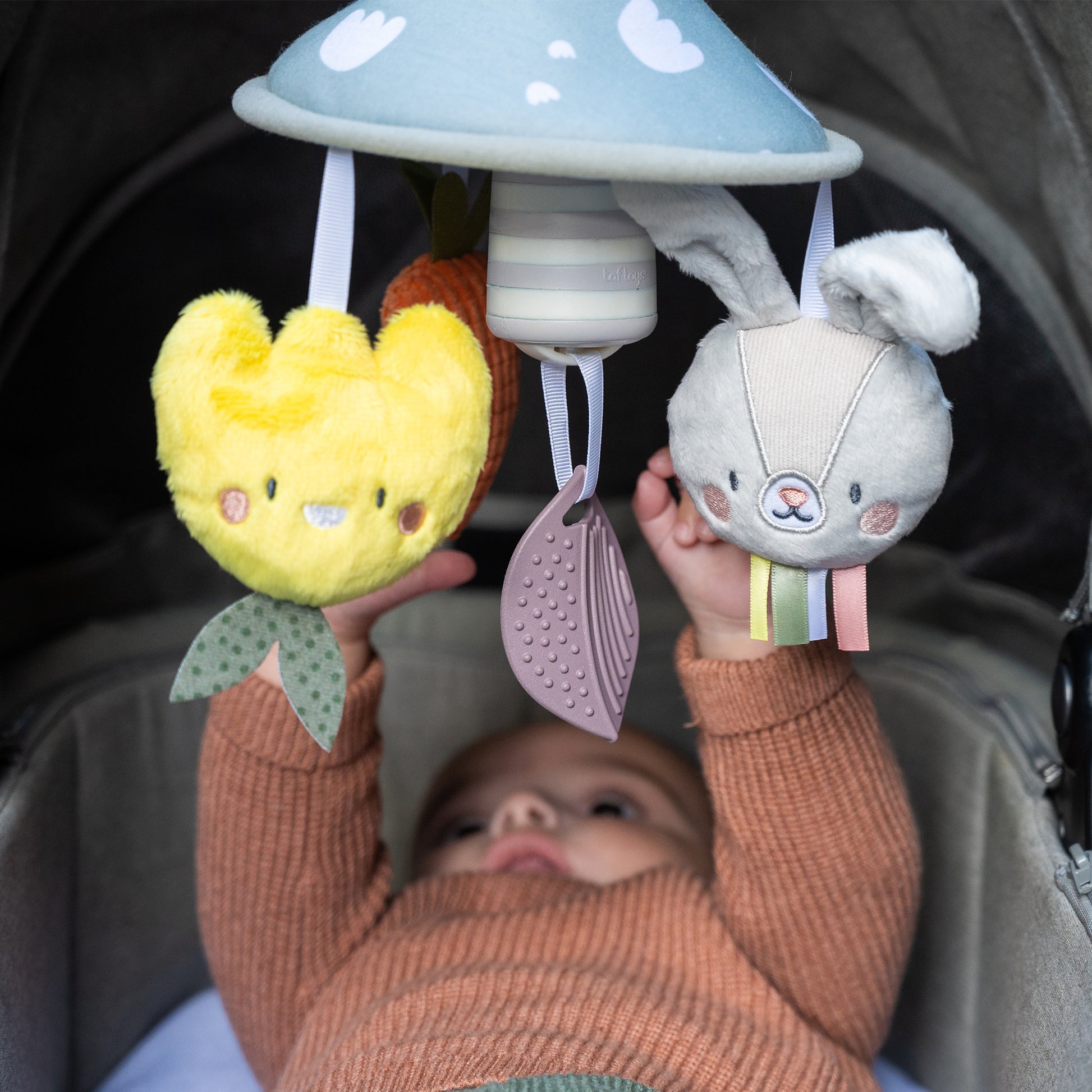 Taf Toys - Garden Pram Mobile Crib And Stroller Toy - Marah Kids