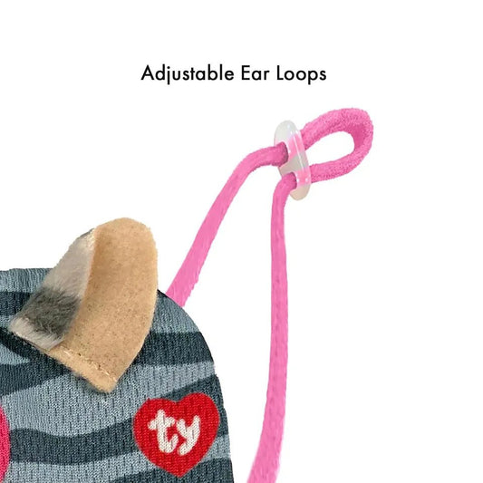 Ty Mask Cat Kiki Gray Woc - Marah Kids