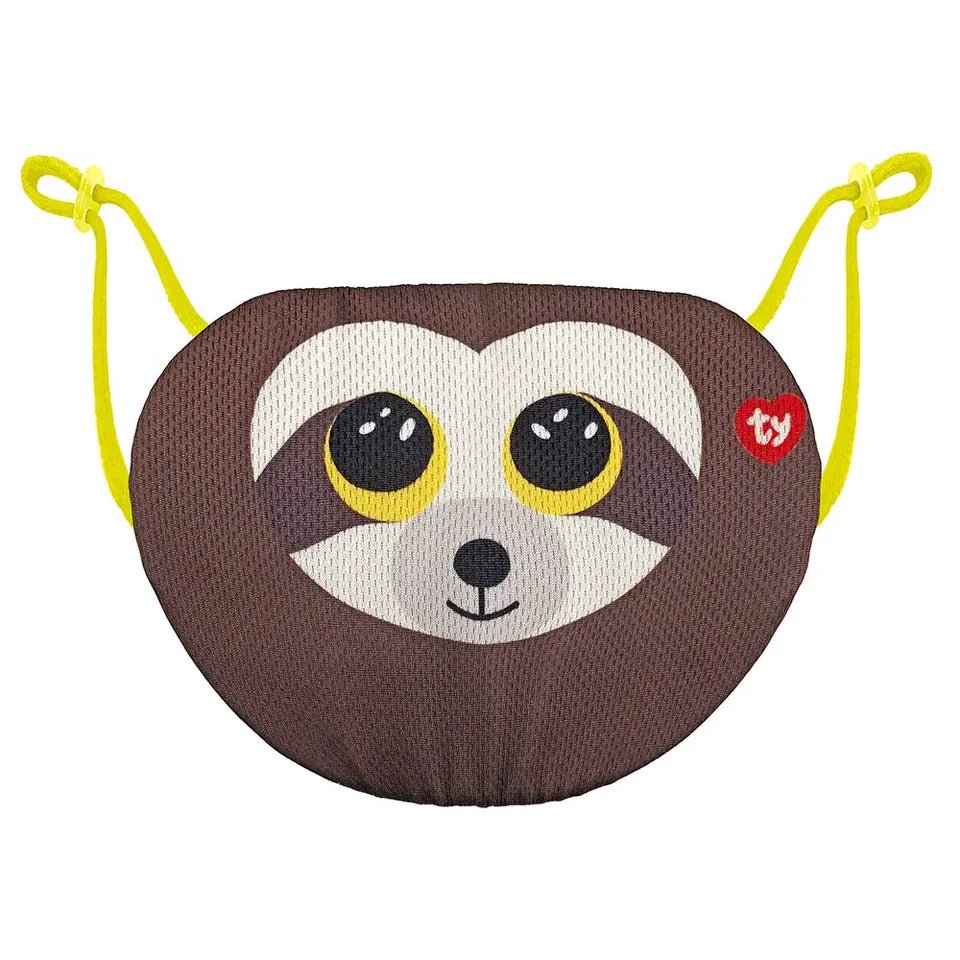 Ty Mask Sloth Dangler Brown Woc - Marah Kids