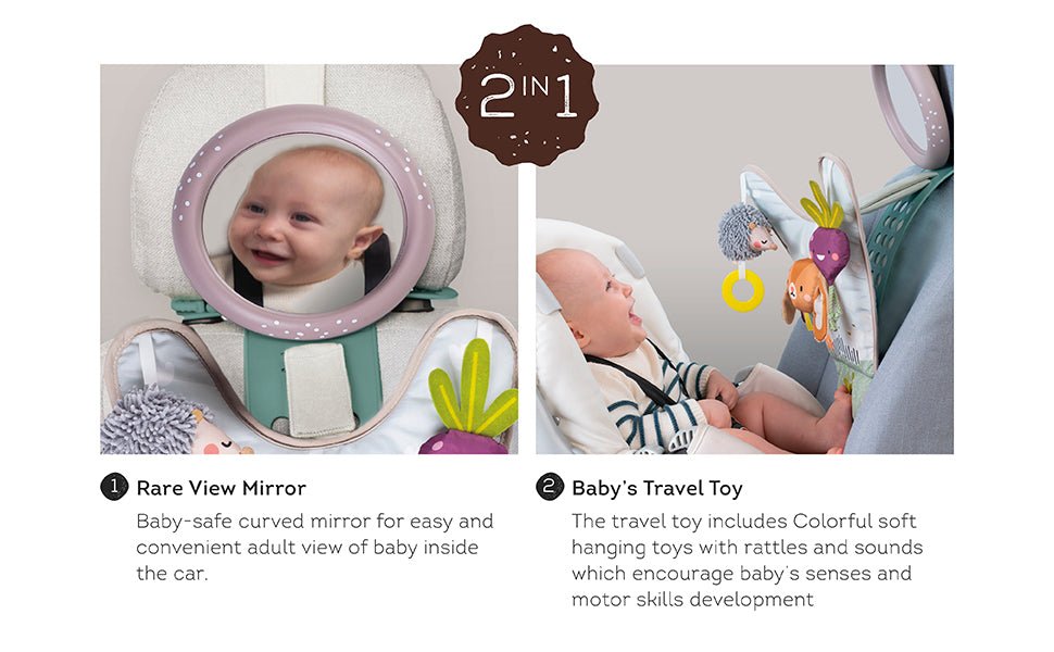 Taf Toys Urban Garden In - Car Activity Centre | Travel Car Toy, 0M+ - Marah Kids