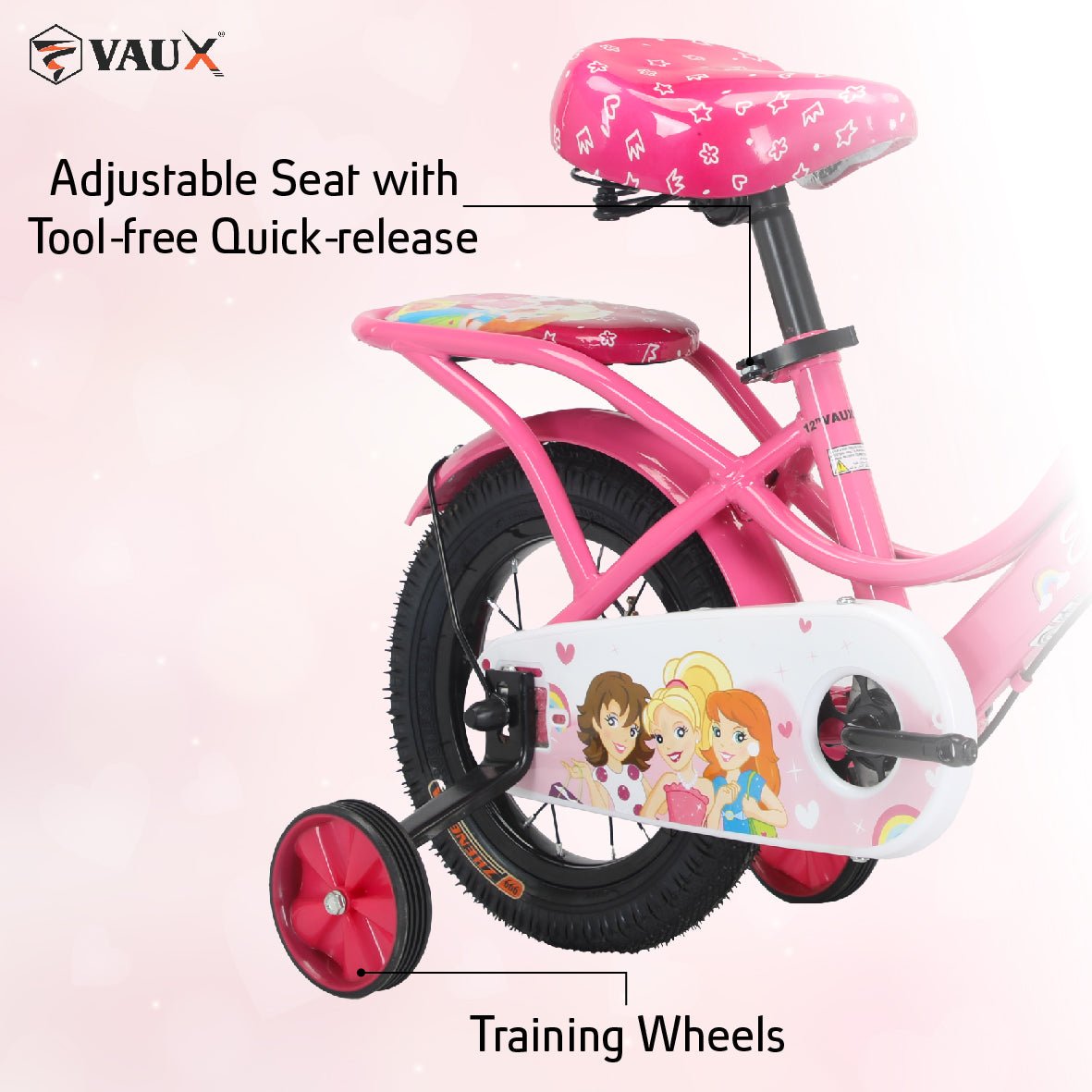 VAUX Eva 14" Girls Bike - Pink - Marah Kids