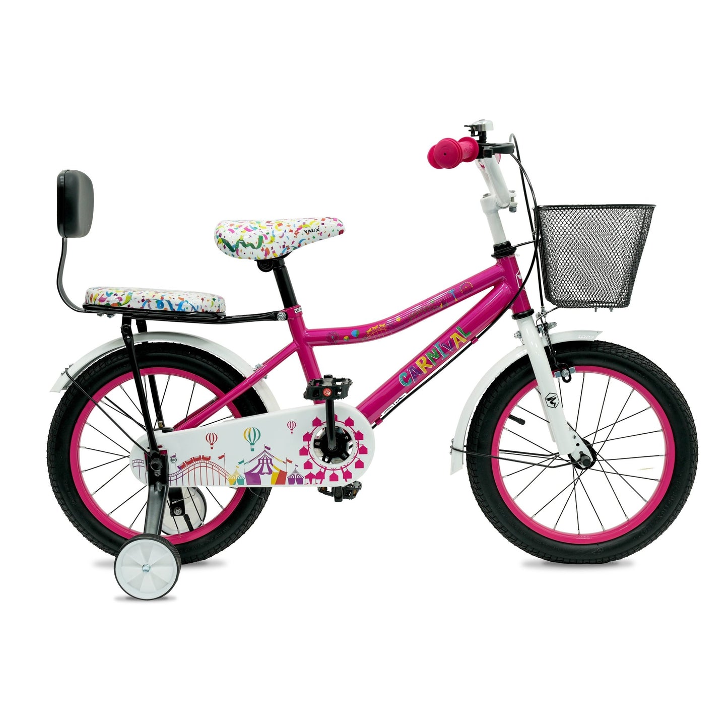 VAUX Carnival Kids Bike 16 Inch - Dark Pink - Marah Kids