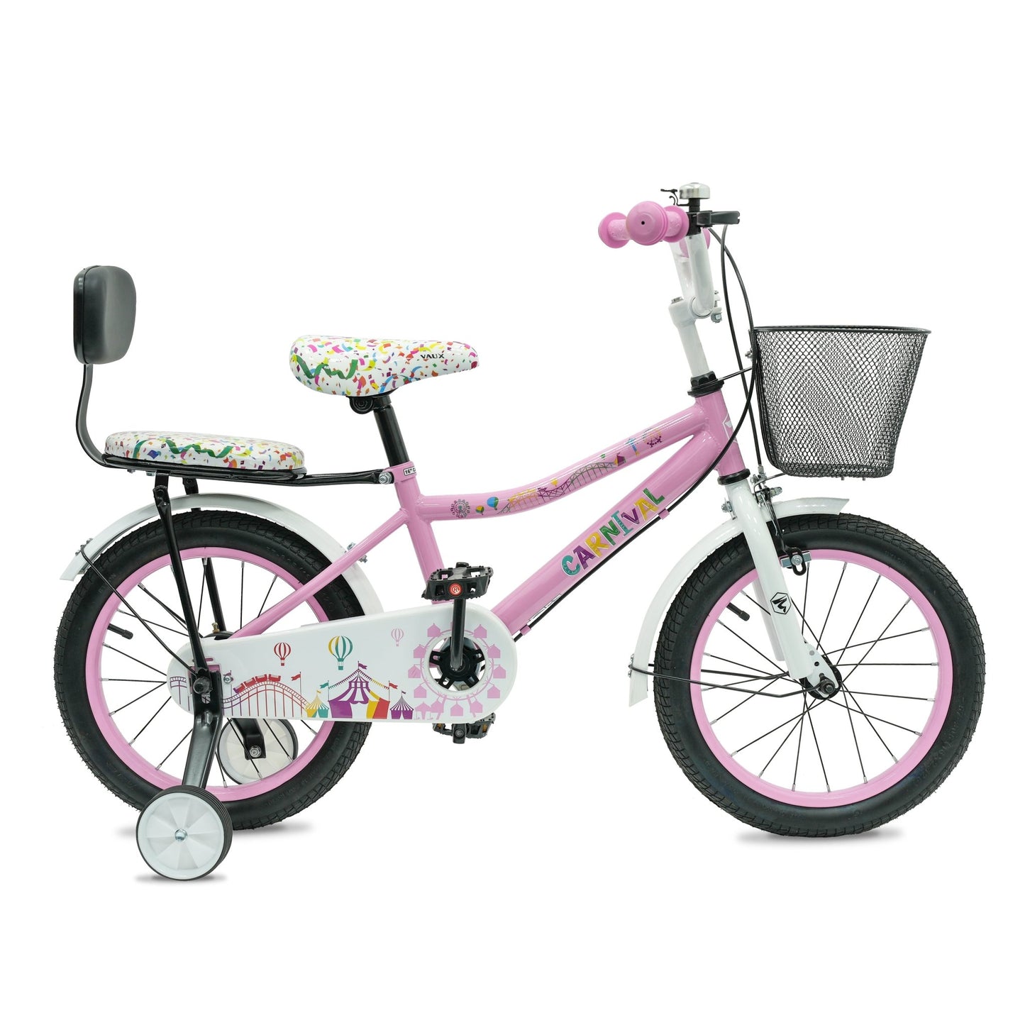 VAUX Carnival Kids Bike 16 Inch - Light Pink - Marah Kids