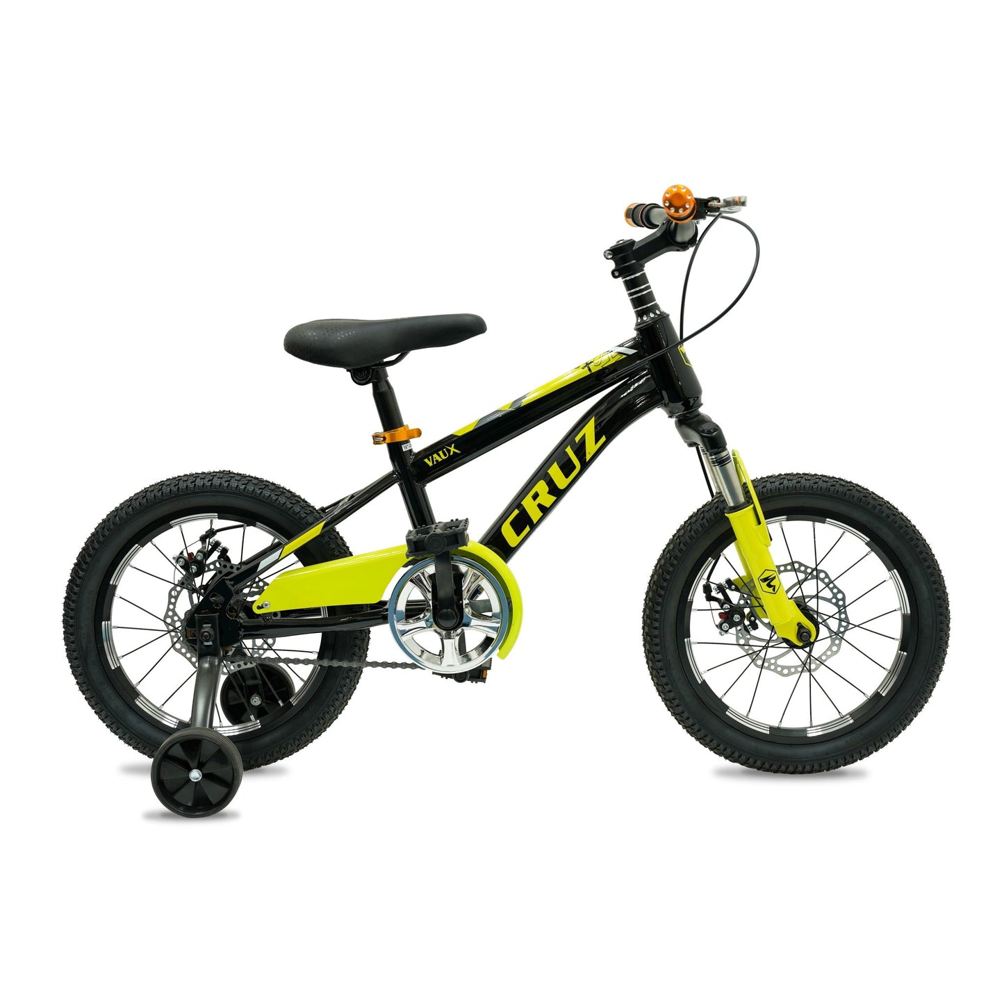VAUX Cruz Kids Bike 16 Inch - Yellow - Marah Kids